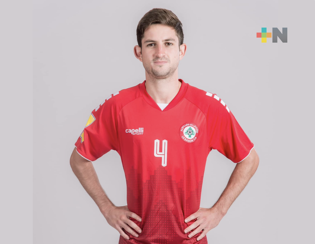 Futbolista veracruzano Daniel Lajud jugará con Líbano, la Copa Asiática 2024